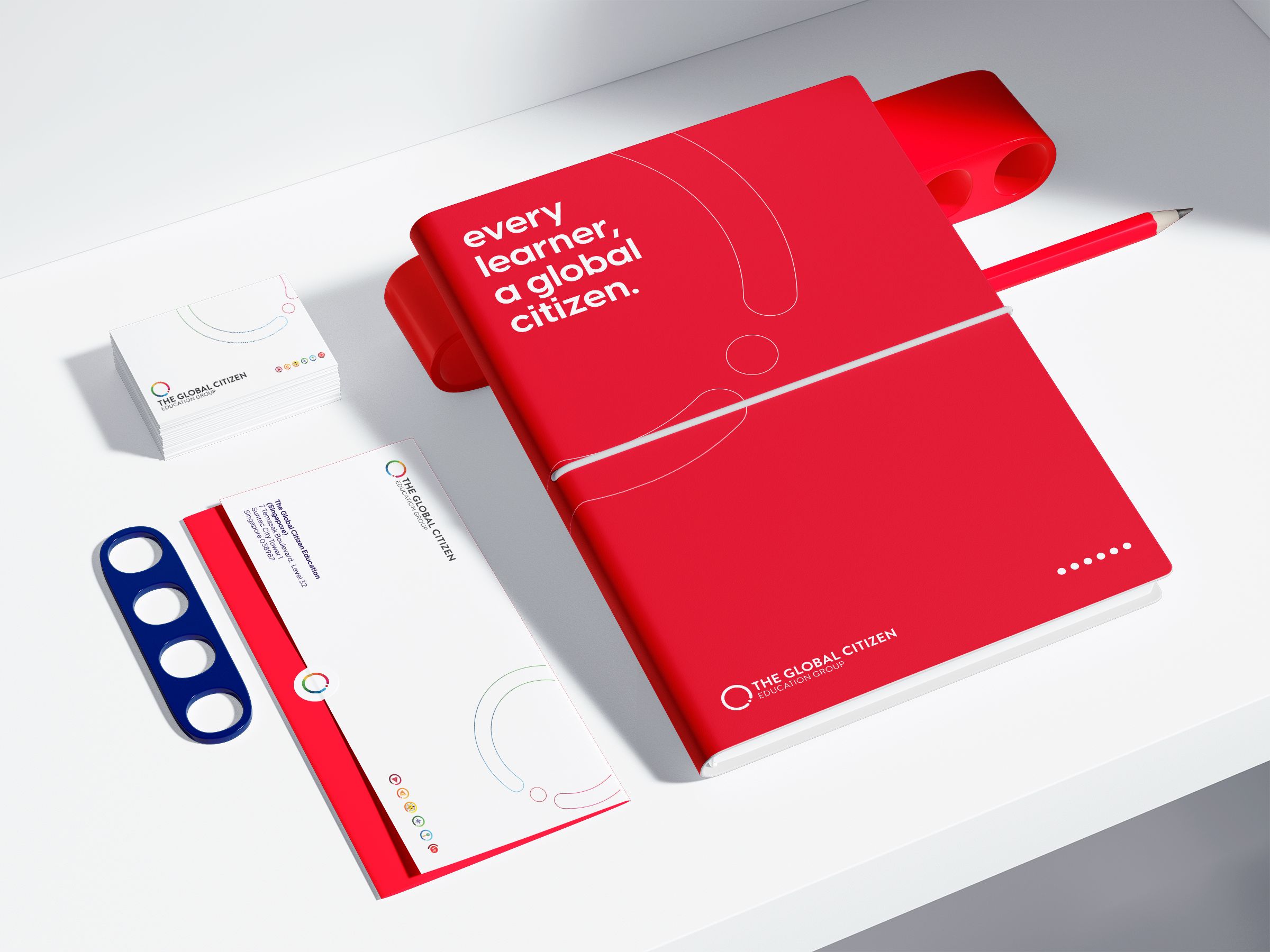 TGCEG notebook and envelope